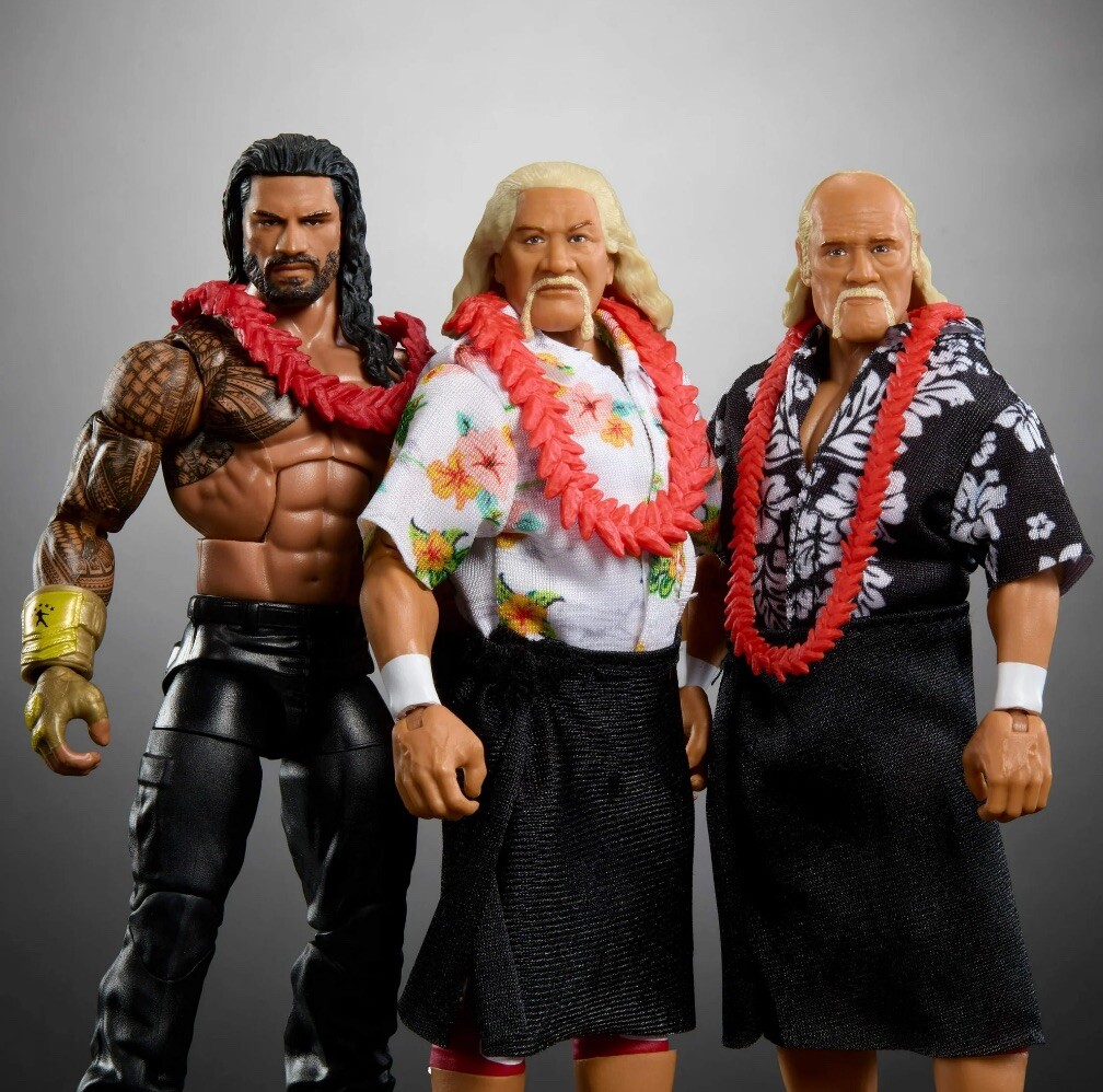 2024 WWE Elite Collection - SAMOAN DYNASTY 3pk - ROMAN