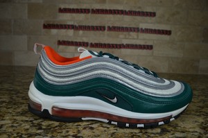 air max 97 rainforest white  and  orange