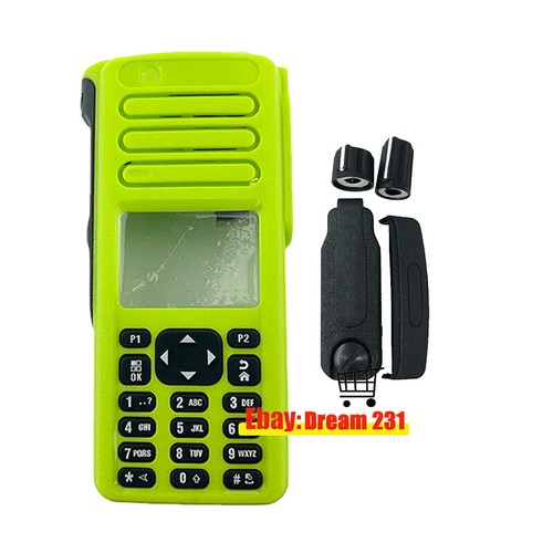 Custodia Walkie Talkie Motorola Custodia Di Ricambio Con Altoparlante Per Radio Motorola XPR7550e - Nera, Per Riparazione O Sostituzione Custodia