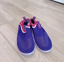 Speedo Junior Girls Surf Strider Water Shoes Violet Purple Size L (4-5)