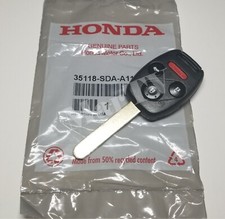 Honda Accord Pn 35118-sda-a11 - Immobilizer Transmitter Key - Genuine Honda