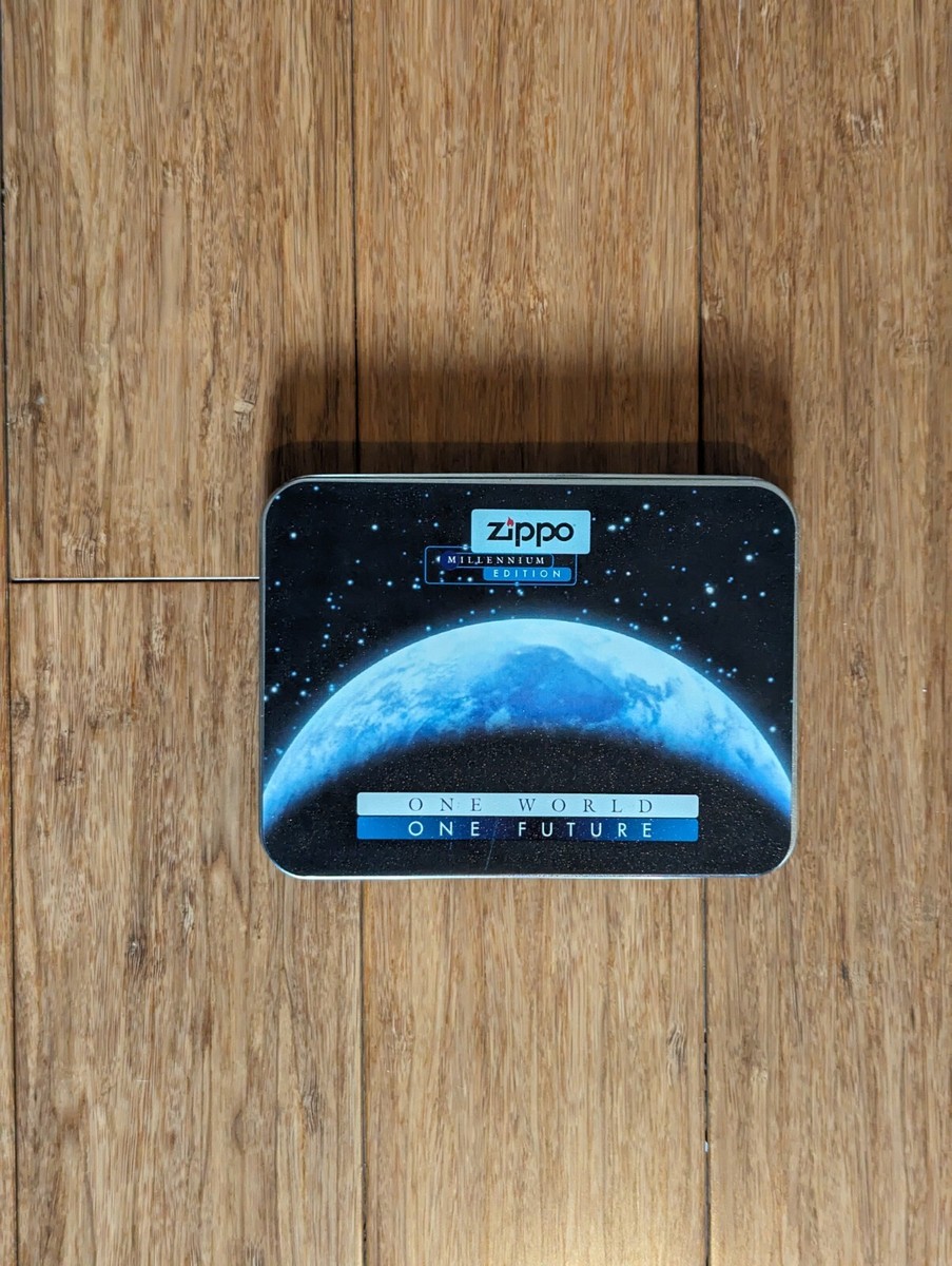 Rare Limited 1999 Zippo Lighter Millennium Edition With Tin | eBay