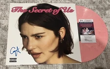 GRACIE ABRAMS SIGNED THE SECRET OF US *TARGET EXCLUSIVE PINK* VINYL LP - JSA COA