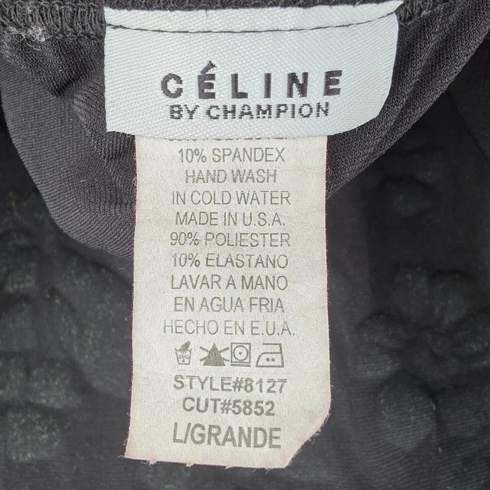 Vestido Halter Asimétrico Celine Champion L Negro Verde Floral Coco Niña Y2K Foto 2 de 4