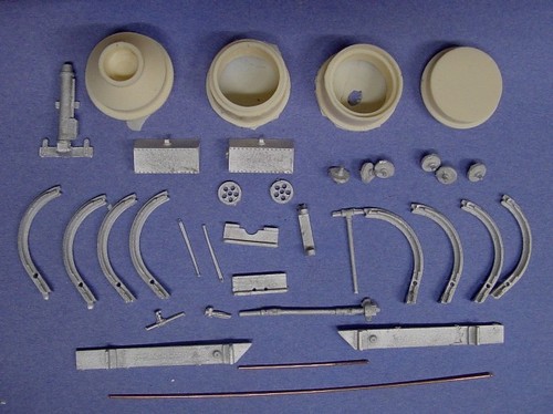 O/On3/On30 1/48 WISEMAN MODEL SERVICES OTB-04 CEMENT MIXER TRUCK BED ONLY KIT - Picture 5 of 6
