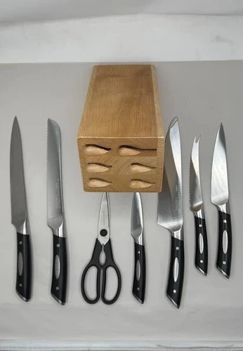 Scanpan Classic 8 pc Knife Block Set