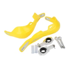 Brush Bar Handguard Hand Guard For 7/8" Universal Motorcycle Handlebar Yellow