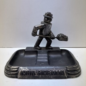 Iron Fireman Ashtray | eBay