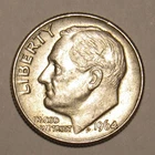 Roosevelt Dime coin from a recent eBay sale