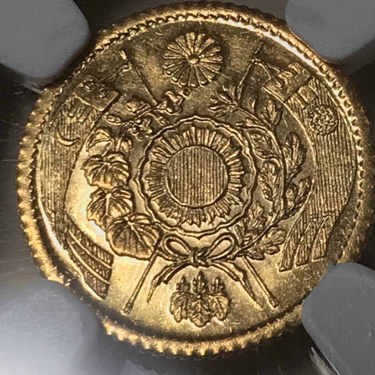 Meiji 4 1 yen gold coin NGC MS 63 Japanese old coin | eBay