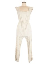 H M Women Ivory Jumpsuit S