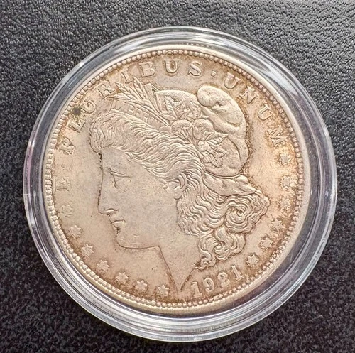 🔥1921 Morgan Dollar 90% Silver CoinSnap analysis is Fine to AU🔥