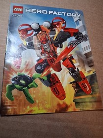 Lego Hero Factory 44018 Furno Jet Machine  Instruction Manual No Bricks Wear
