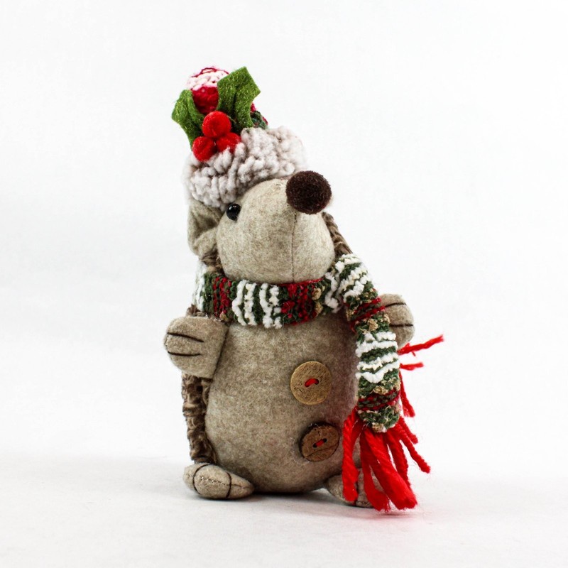 Christmas Stuffed Hedgehog