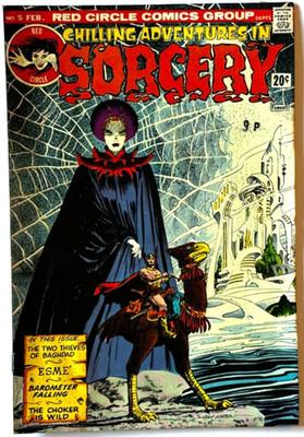 SORCERY - Comic Book #5. Red Circle Comics February 1974 No.5. VF- 7.5
