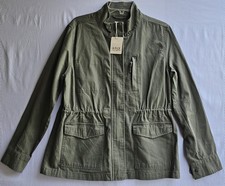 a.n.a Utility Jacket Womens Large Olive Green...
