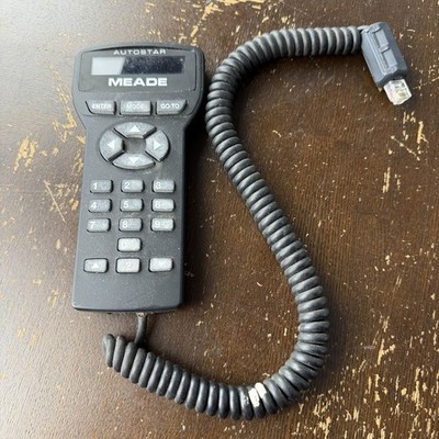 Meade AutoStar II Telescope Hand Controller 35-7200-00 Numeric Liquid Crystal