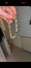 Gold filled rope bracelet 9ct brand new dosent fit