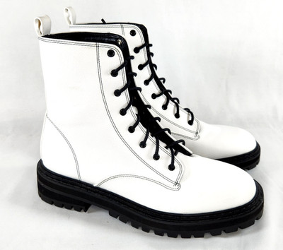 RAID Vinita White Ankle Boots Women s Size 6 ASOS Fashion Boots