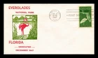 Dr Jim Stamps Everglades National Park First Day Cover Bronsky Thermograph