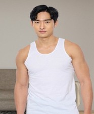 Classic Men's Tank Top 100 Cotton White Undershirt XS-12XL