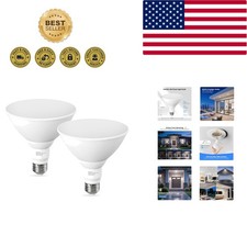 LED Flood Light Bulbs, Outdoor Flood Light Bulb 5000K,13W 100W Equivalent, Da...