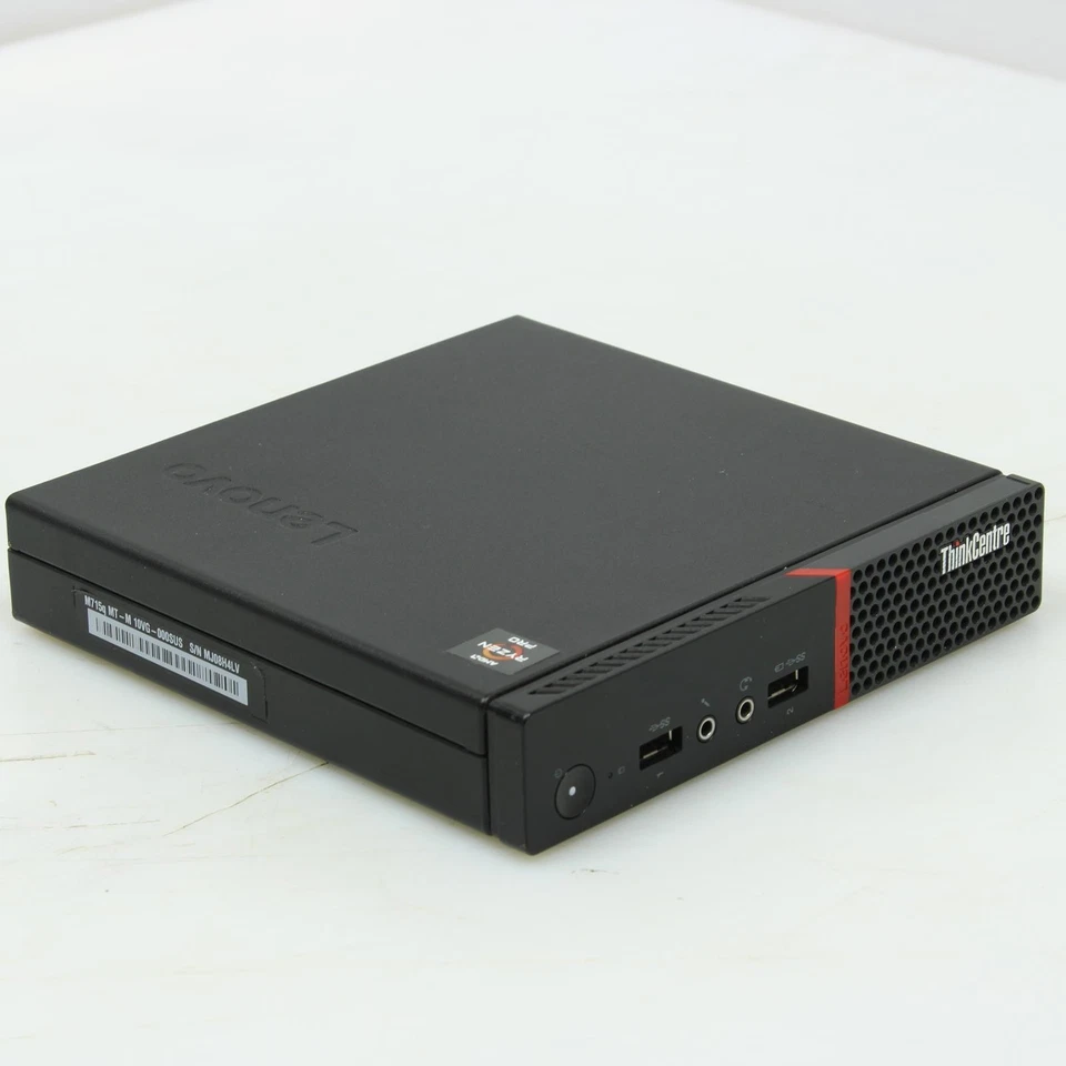 Lenovo Thinkcentre M715q AMD Ryzen 5 2nd Gen 8GB RAM 256GB NVME No OS USFF - Image 2 of 4