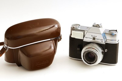 Kodak SLR Kamera Retina Reflex IV mit Schneider Retina-Xenar 2.8/50mm - defekt!