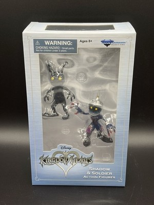 Kingdom Hearts Shadow & Soldier Action Figures Diamond Select Toys Series 1.5