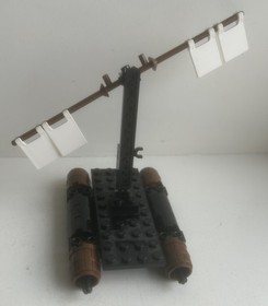 LEGO 6257 Pirates Castaway's Raft NEAR COMPLETE + Figure + Shark LOOK!