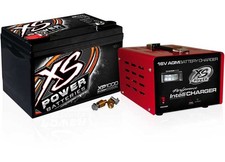 Xs Power Xp1000ck2 16v Agm Racing Battery Performance Intellicharger Package Xs Power Xp1000ck2 16v Agm Racing Battery Performance Intellicharger Package