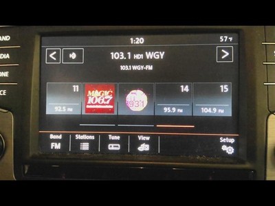 Info-GPS-TV Screen Display Screen Only ID 3G0919605H Fits 16-17 GOLF 435614