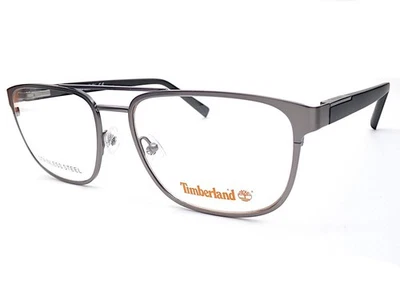 Lunettes de vue Timberland TB1760 009 Monture satin gunmetal mat noir 56mm - Photo 1/4