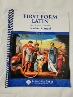 First Form Latin Teacher Manual, Second Edition