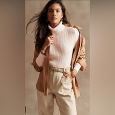 Banana Republic Ribbed Turtleneck Sweater - Medium - New