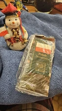 Vintage Christmas Polish Snowman By Roman