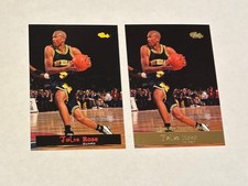 (2) Jalen Rose 1994 Classic -  #78 Gold (RC) and base (RC)