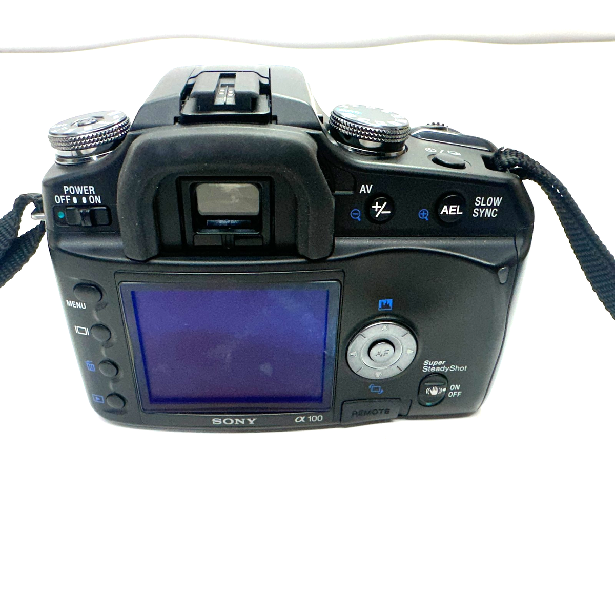 SONY α100 DSLR-A100 【訳あり】 Sony Alpha a100 10.2MP Digital SLR Camera - Black (Body Only) for