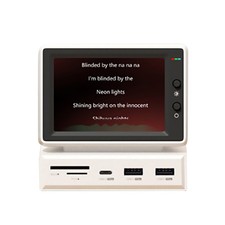 Mini Computer Secondary Screen LCD Display Monitor USB 3.0 Hub SD3.0 TF Card