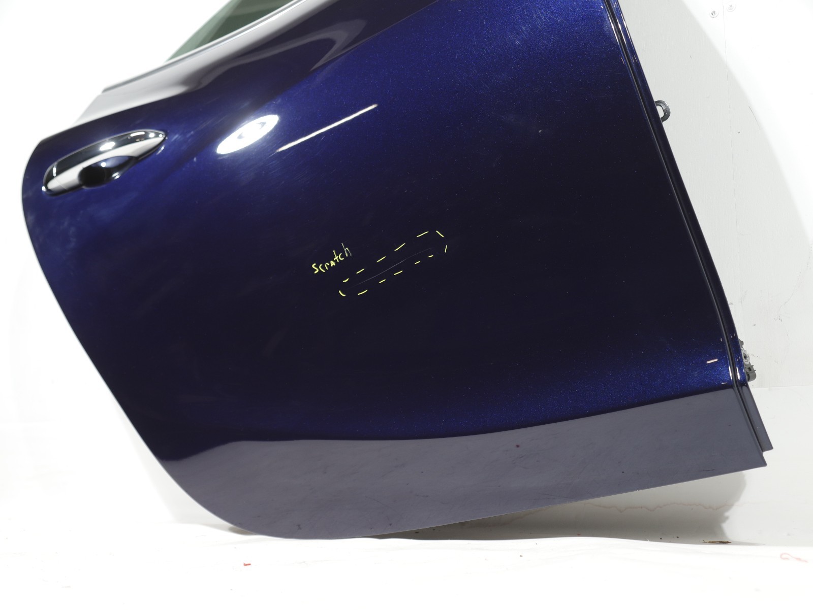 2014-2020 Maserati Ghibli Rear Side RIGHT Door COMPLETE Shell Blue OEM 21k Miles