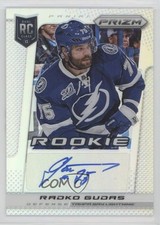 2013-14 Panini Prizm Rookie Auto Silver Prizm 24/35 Radko Gudas #A-RG Auto 2o7