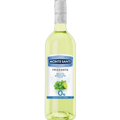 5905466033614 Monte Santi Frizzante Mojito Moscato 0% 0,75l JNT Group S.A Sp.k
