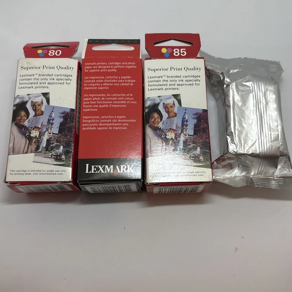 GENUINE Lexmark 85 & 80 Color HIGH YIELD Ink Cartridge - Image 4 of 4