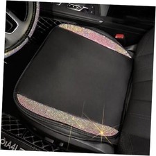 Bwghbh Bling Car Seat Cover For Women Girl Front Seat Black Front Seat Cover Bwghbh Bling Car Seat Cover For Women Girl Front Seat Black Front Seat Cover