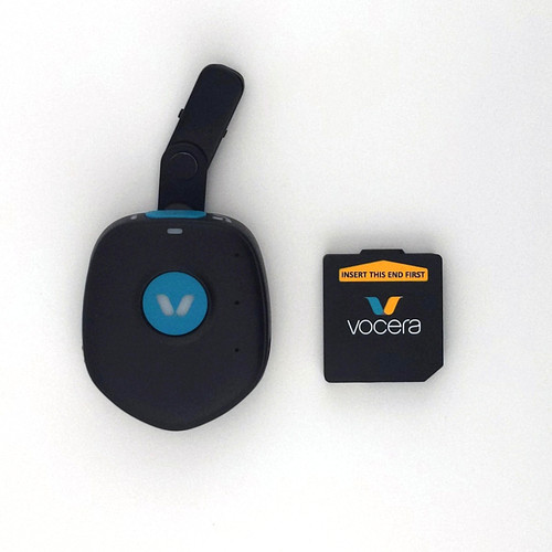 Vocera C1000 Communications Badge w/ New Battery Tested - 60 Day Warranty