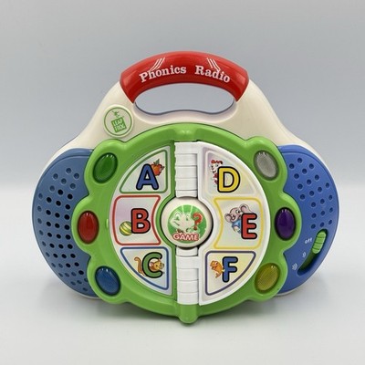 Leapfrog Leap Frog Phonics Radio Plays 30 Fun Songs Games Tested WORKS 2002 Vtg