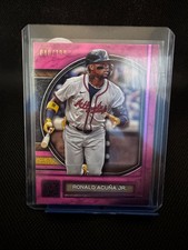 2025 Topps Museum Collection - Ronald Acuña Jr. #79 Pink Sapphire /199