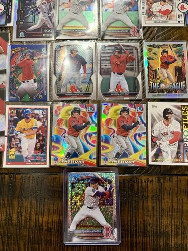 Roman Anthony Rookie Card Lot (32) Mint Condition