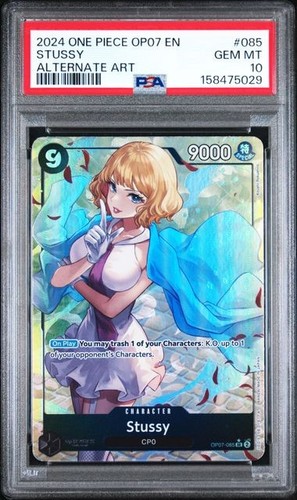 Stussy (Parallel) graded PSA 10 for sale on eBay
