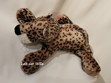 Bastitoy Leopard Raubkatze Wildkatze Stofftier Plüschtier groß liegend ca. 60 cm